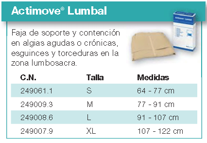 Actimove Lumbal